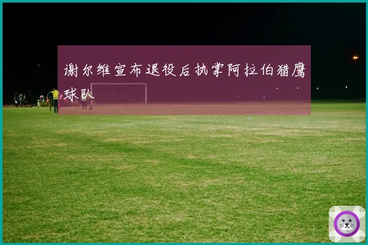 谢尔维宣布退役后执掌阿拉伯猎鹰球队